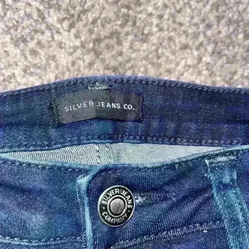 Dark Denim Silver Jeans - Picture 3 of 5